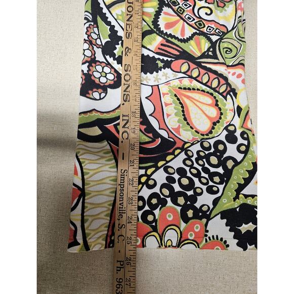 R.Q.T. Women's Retro Floral Sequined Sweater 3/4 Sleeves Lightweight Artsy Y2K - Picture 9 of 9